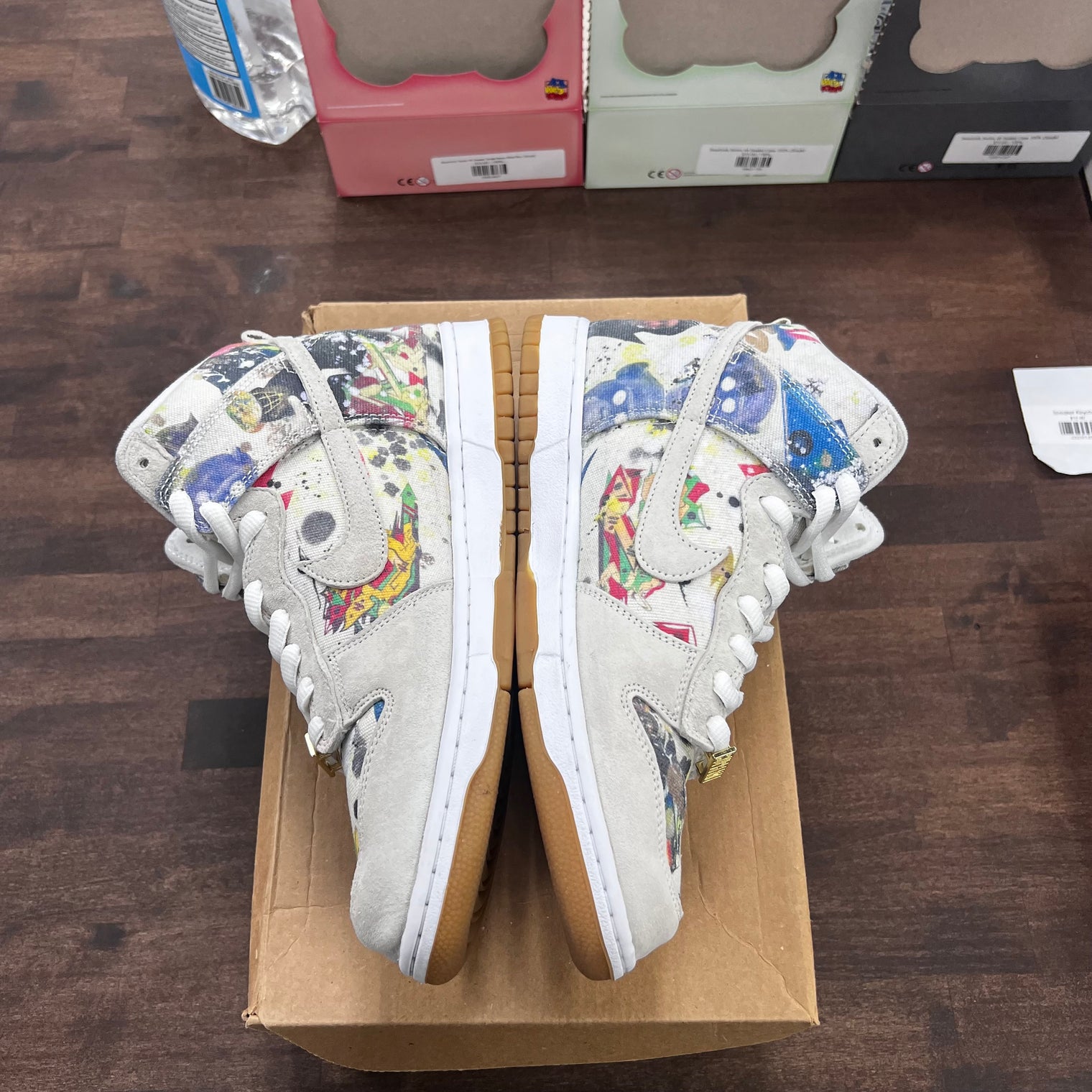 Rammellzee Supreme Nike SB Dunk High (USED,NO BOX)
