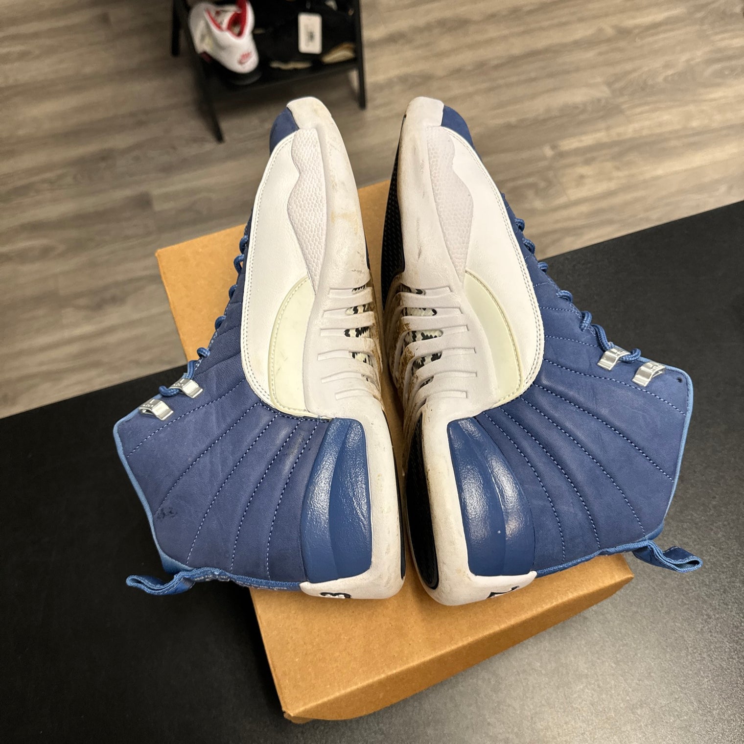 Indigo Jordan 12 (USED;NO BOX)