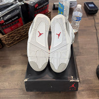 White Oreo Jordan 4 (GS) (USED)