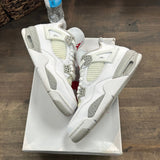 Jordan 4 Retro White Oreo (2021) (US 8.5) (USED) Size 8.5 (Pre-Owned) - Image 1