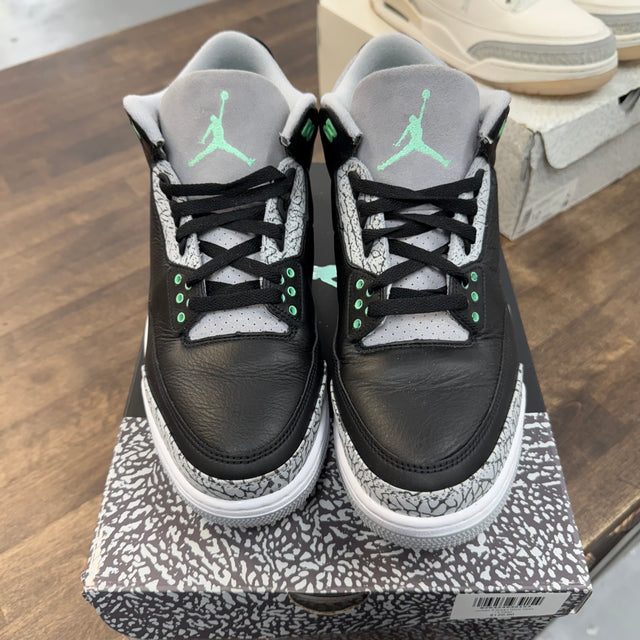 Green Glow Jordan 3 (USED)