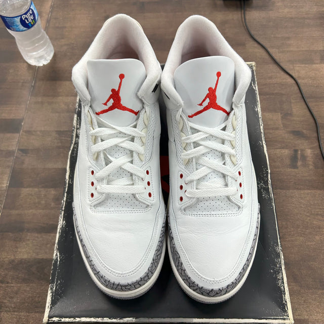 White Cement Reimagined Jordan 3 Retro (USED)