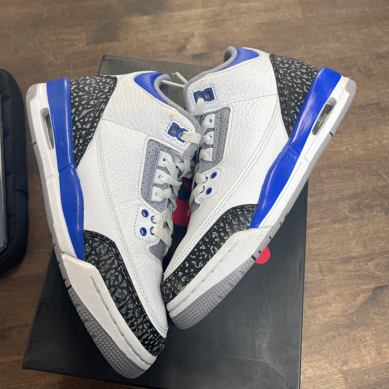 Racer Blue Jordan 3 (GS) (USED)