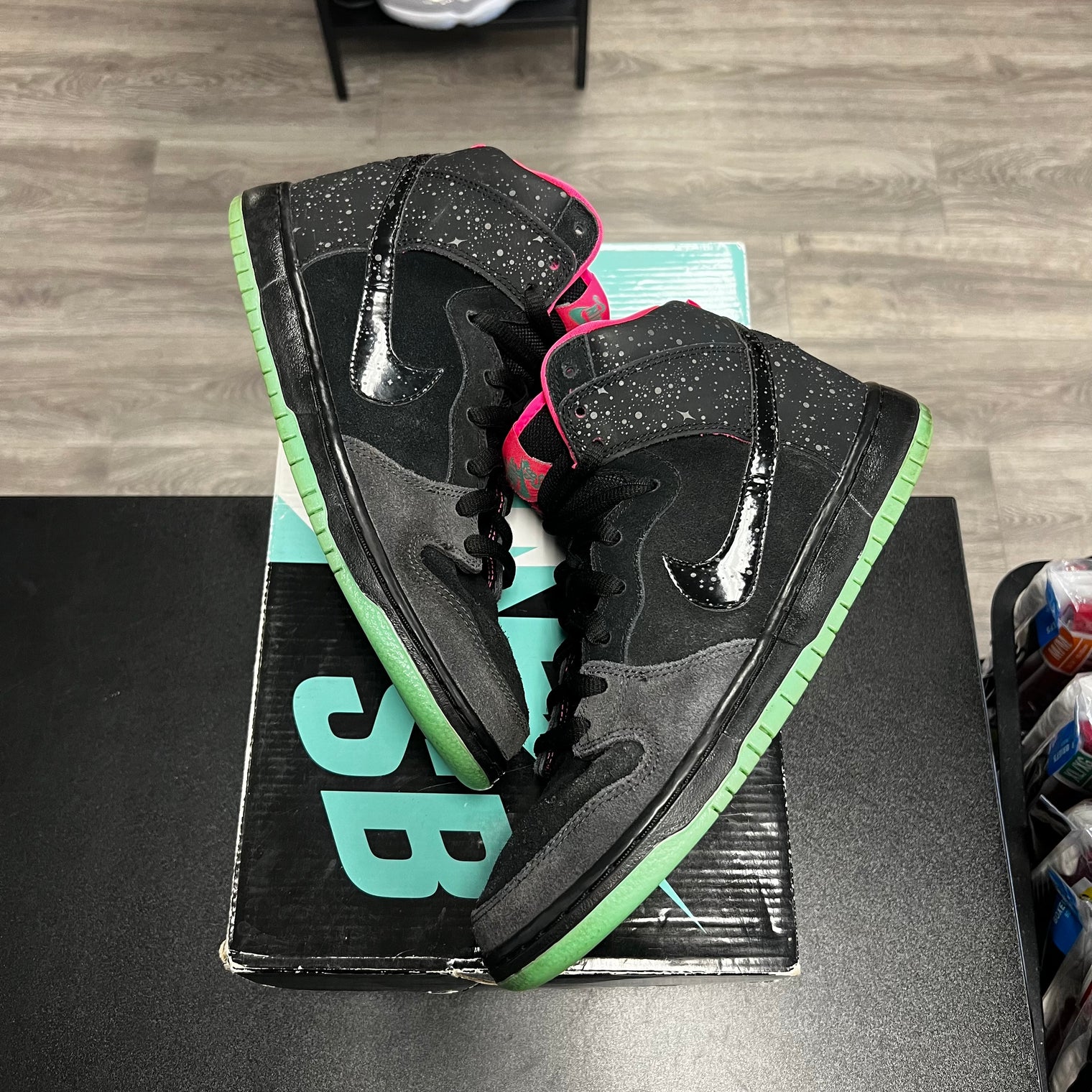 Premier Northern Lights Nike SB Dunk High (USED)