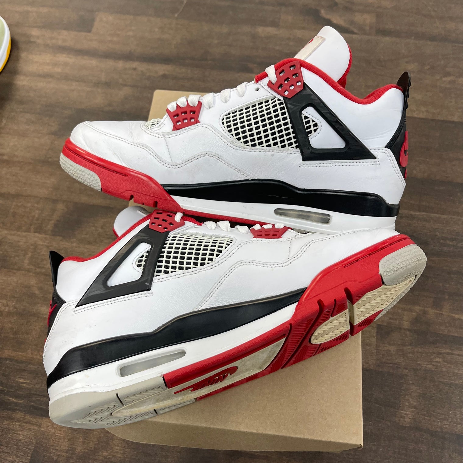 Fire Red Jordan 4 (USED, No Box)