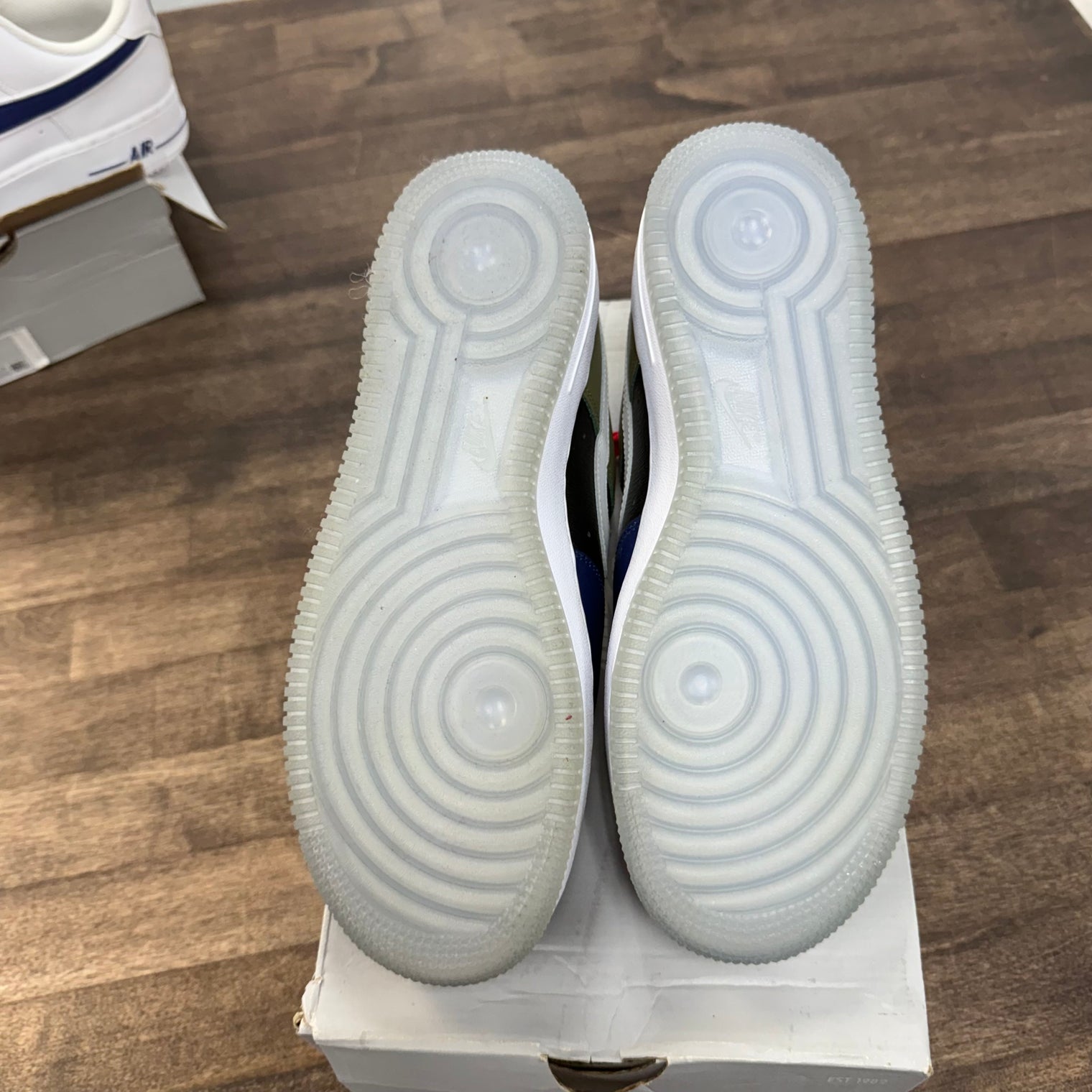 Nike by You Air Force 1 Multi Color (USED, Replacement Box)