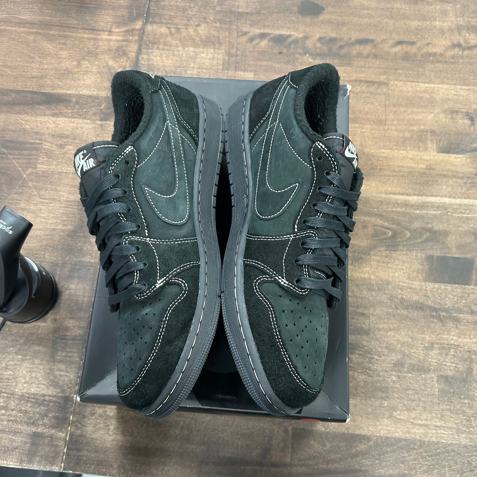 Jordan 1 Retro Low OG SP Travis Scott Black Phantom (US 10.5) (USED)