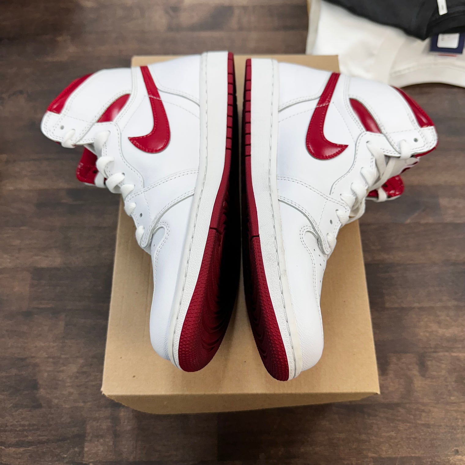 Metallic Red Jordan 1 High (USED,No Box)