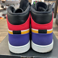 Bred Multi-Color Jordan 1 Mid (USED)