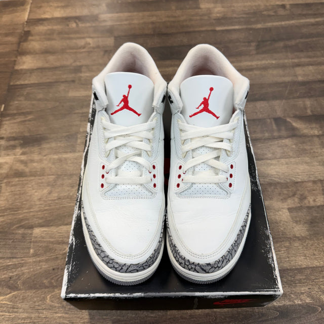 White Cement Reimagined Jordan 3 Retro (USED)