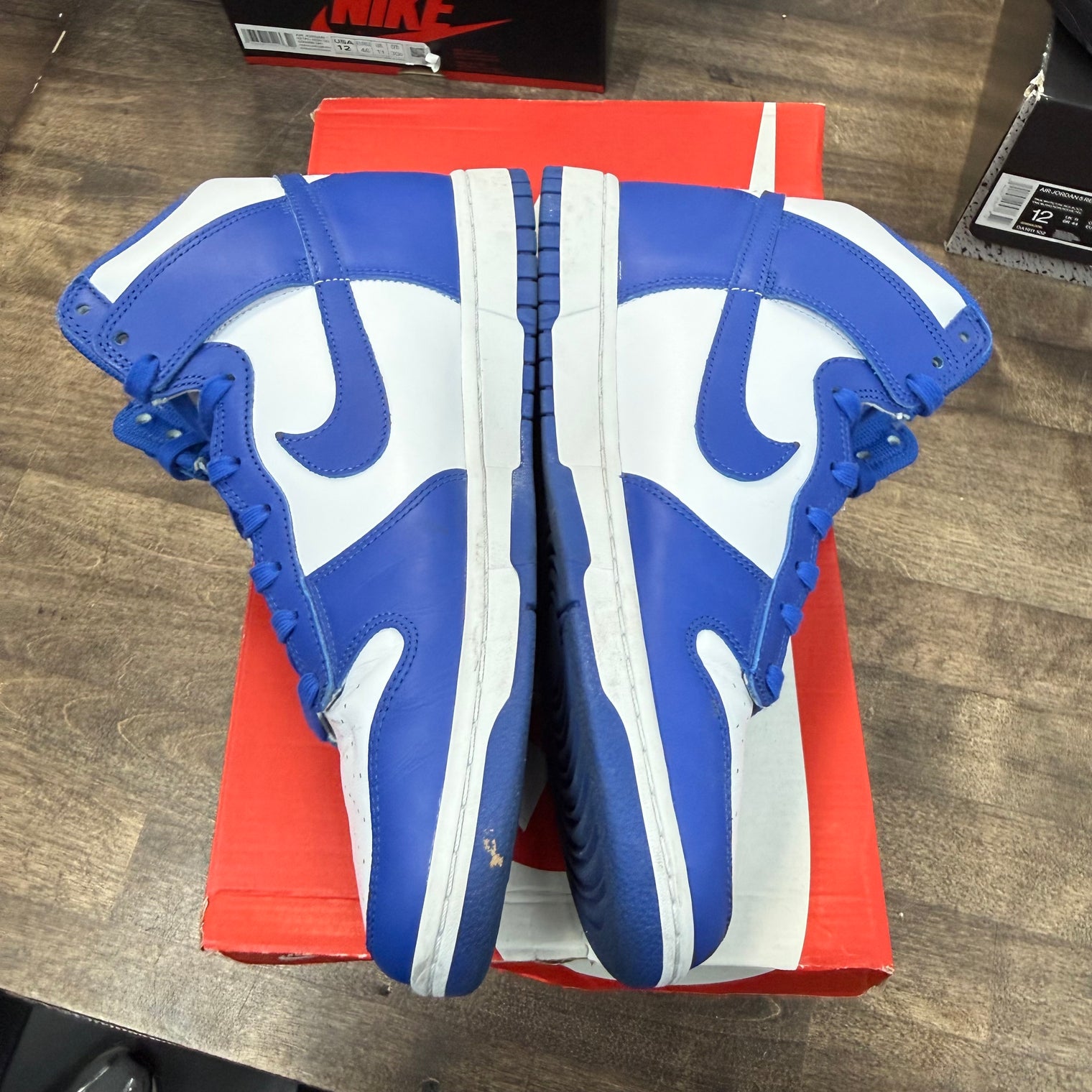 Game Royal Nike Dunk High (USED)