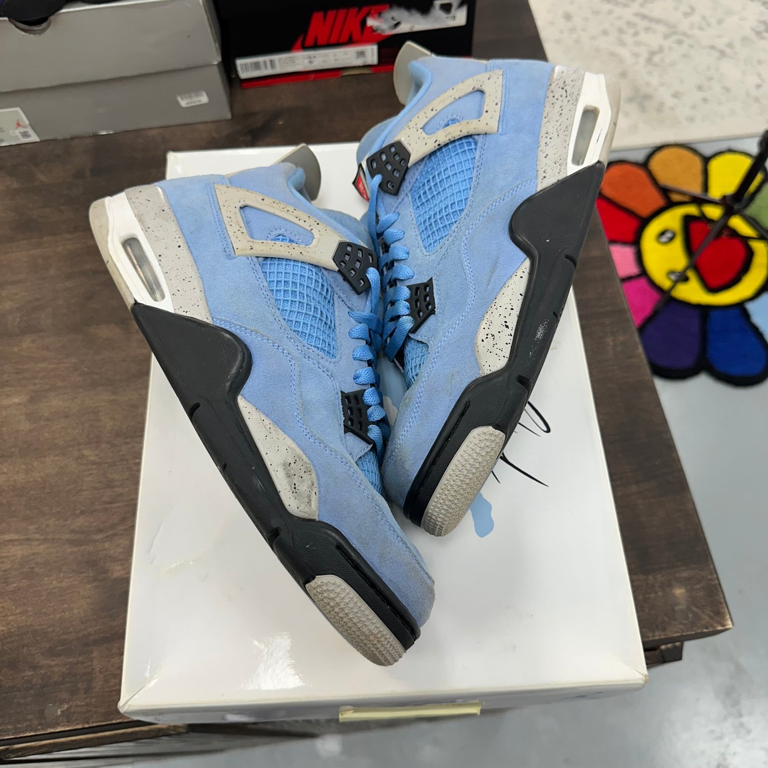UNC Jordan 4 (USED)