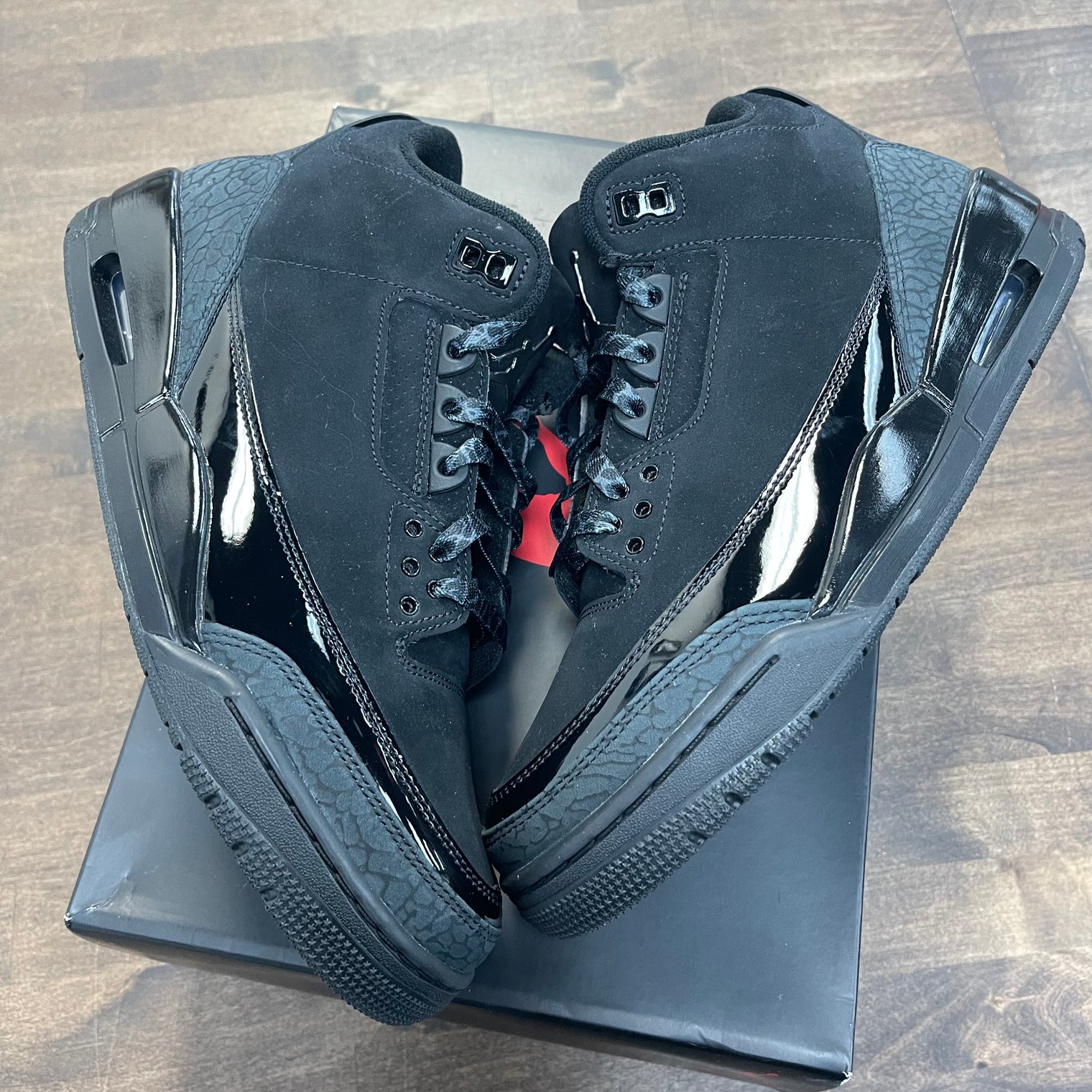 Black Cat Jordan 3 (Lightly Worn)