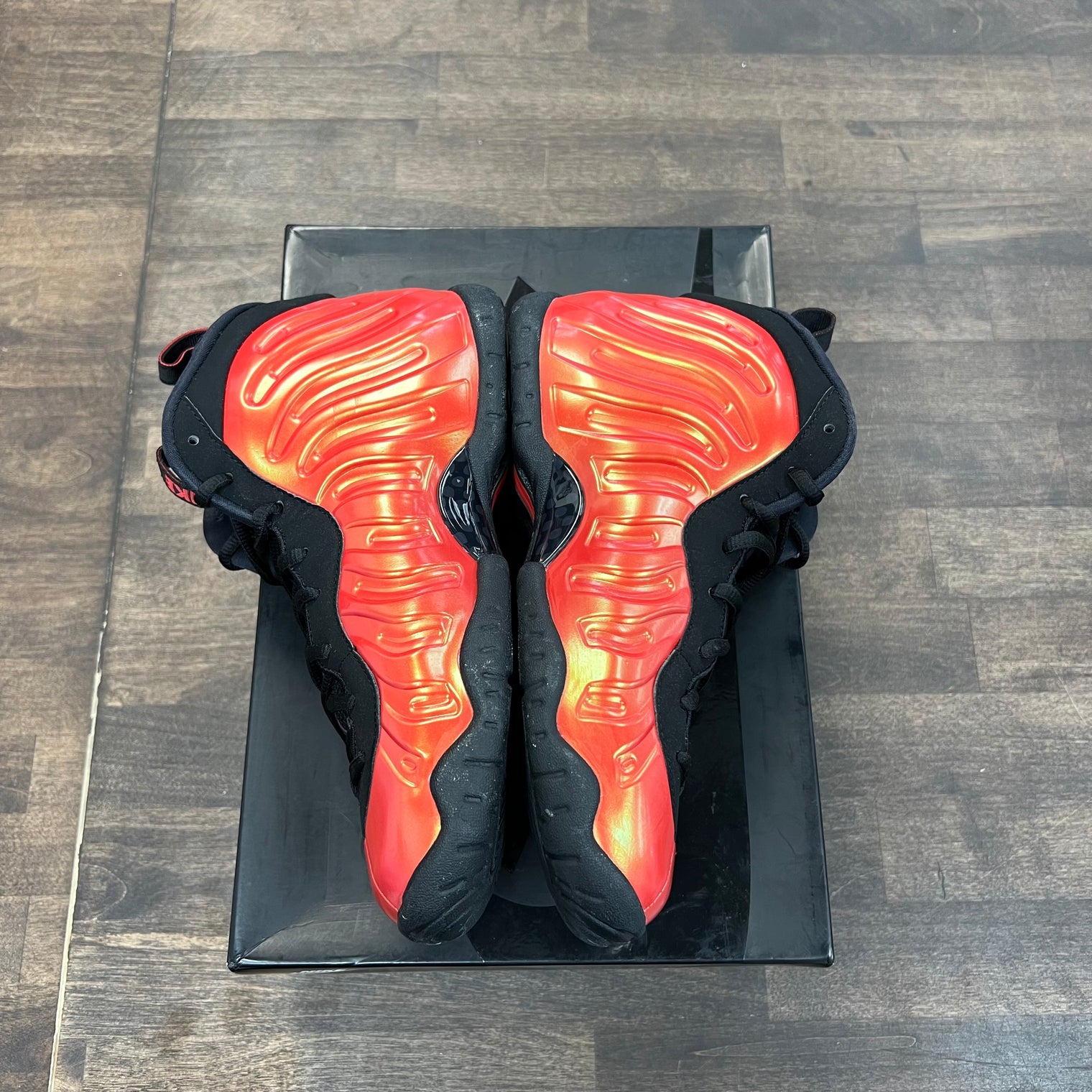 (GS) Habanero Red Nike Foamposite (2018)
