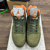 Olive Jordan 5 Retro (2024) (USED)