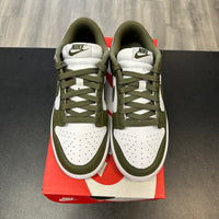 (W) Medium Olive Nike Dunk Low (USED)