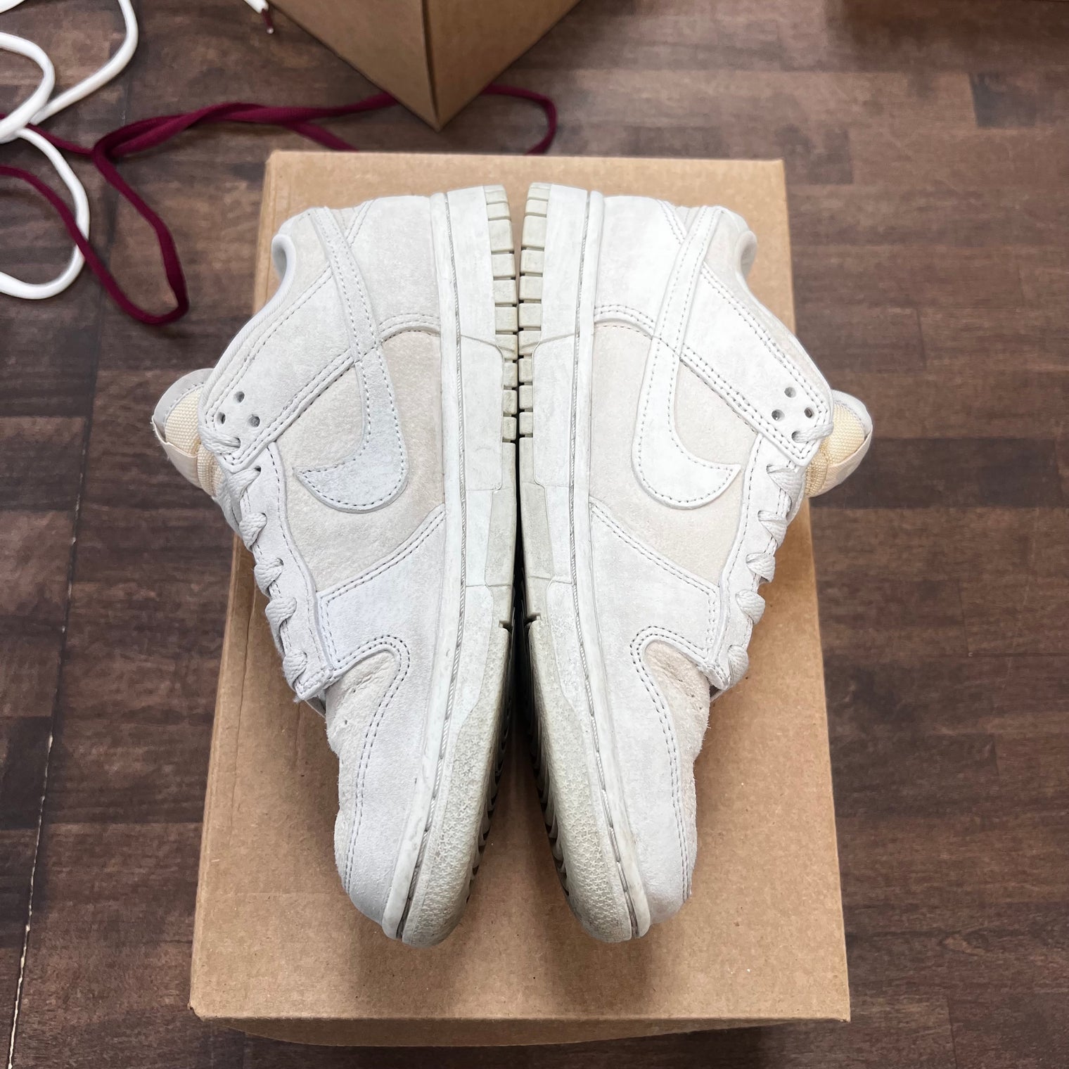 Premium Vast Grey Dunk Low (USED, No Box)