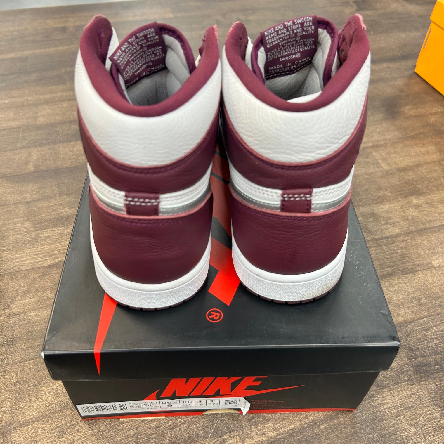 Bordeaux Jordan 1 High OG (USED)