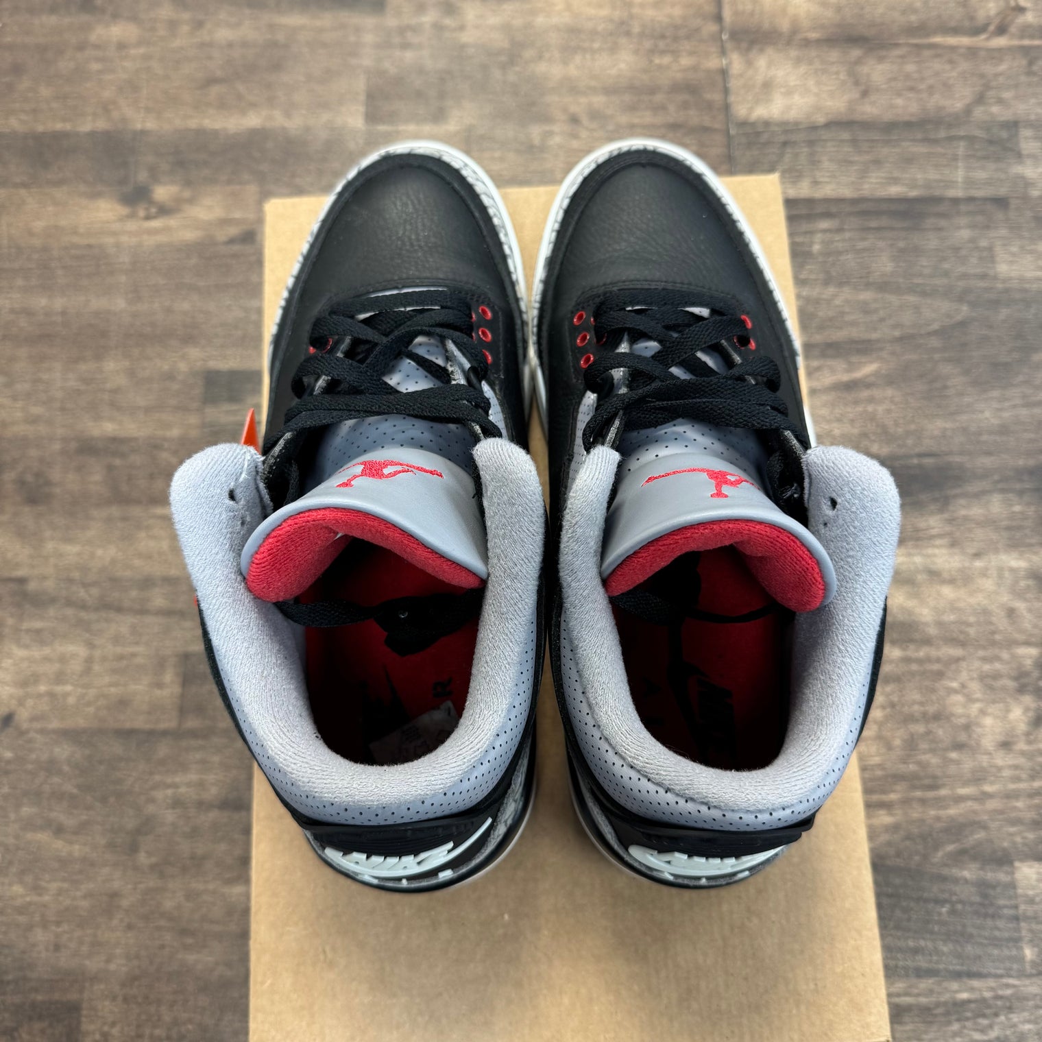Black Cement Jordan 3 (2024) (USED, No Box)