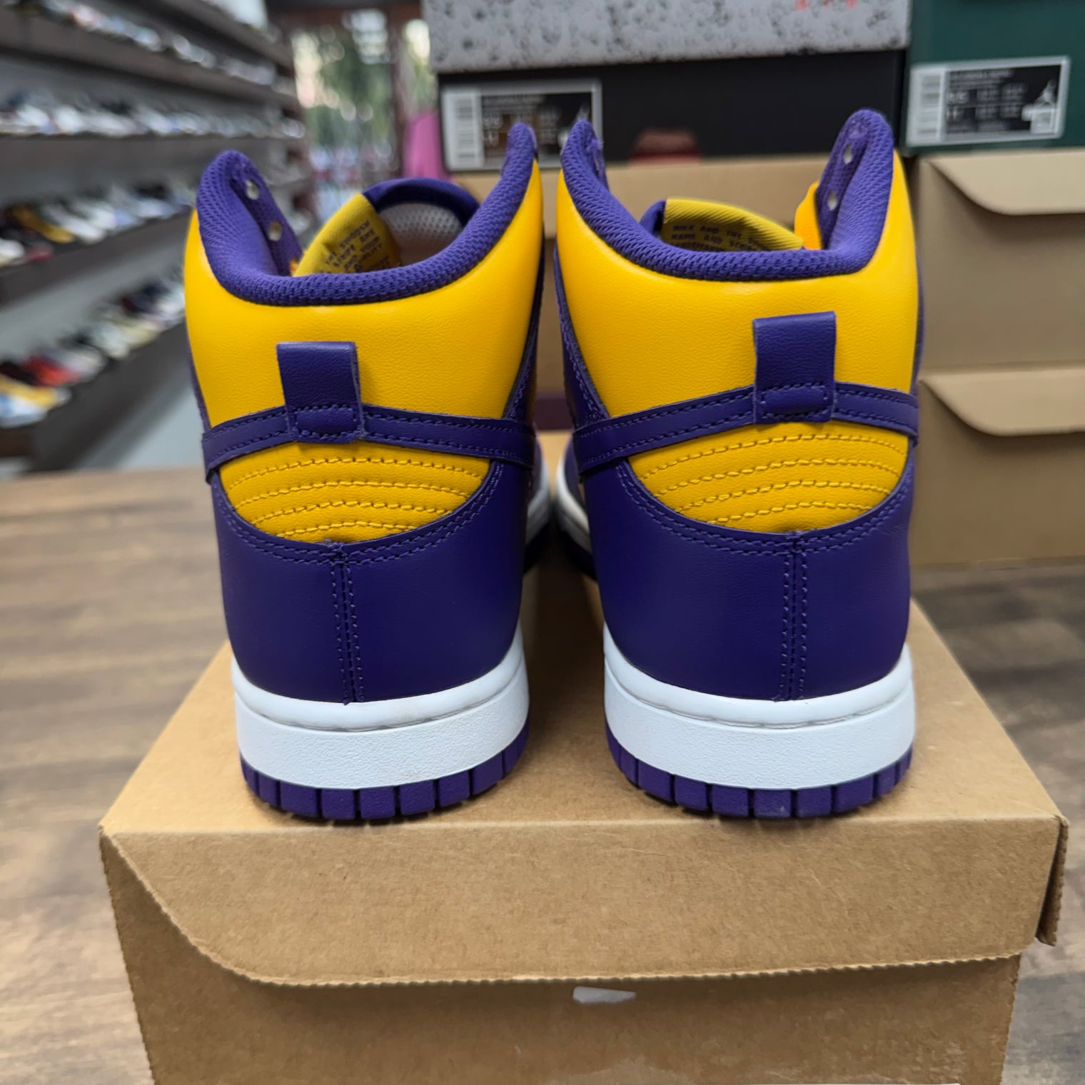 Lakers Dunk High (USED, No Box)