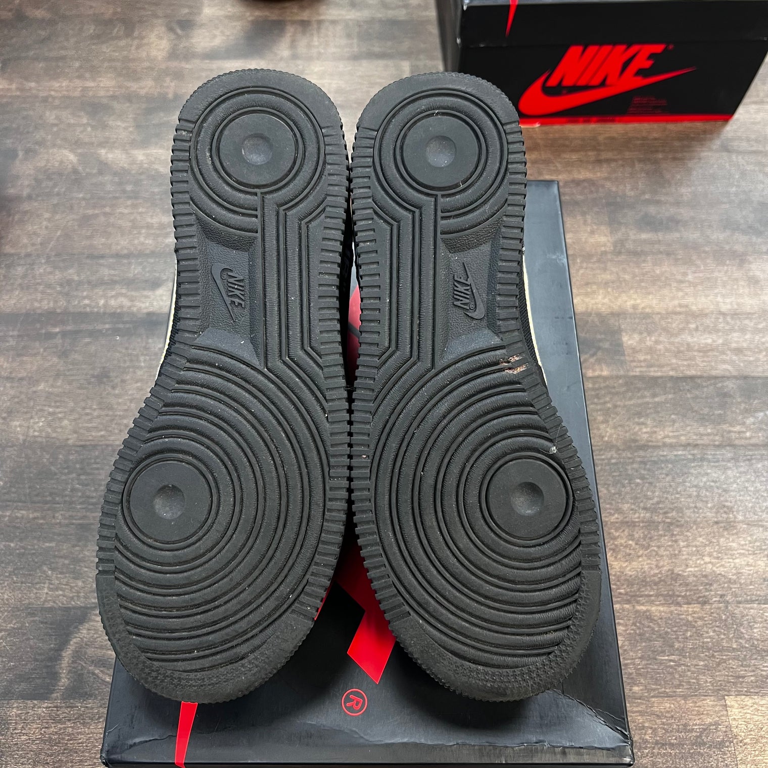 Off White Air Force 1 Black (USED, No Box)