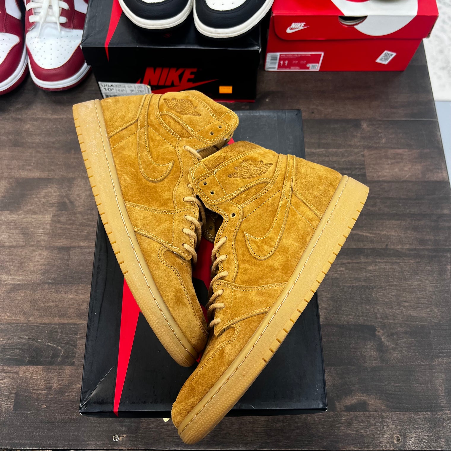 Wheat Jordan 1 High (USED)