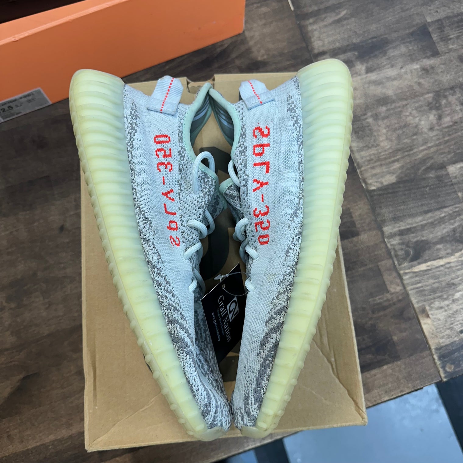 Blue Tint Yeezy 350 (USED)