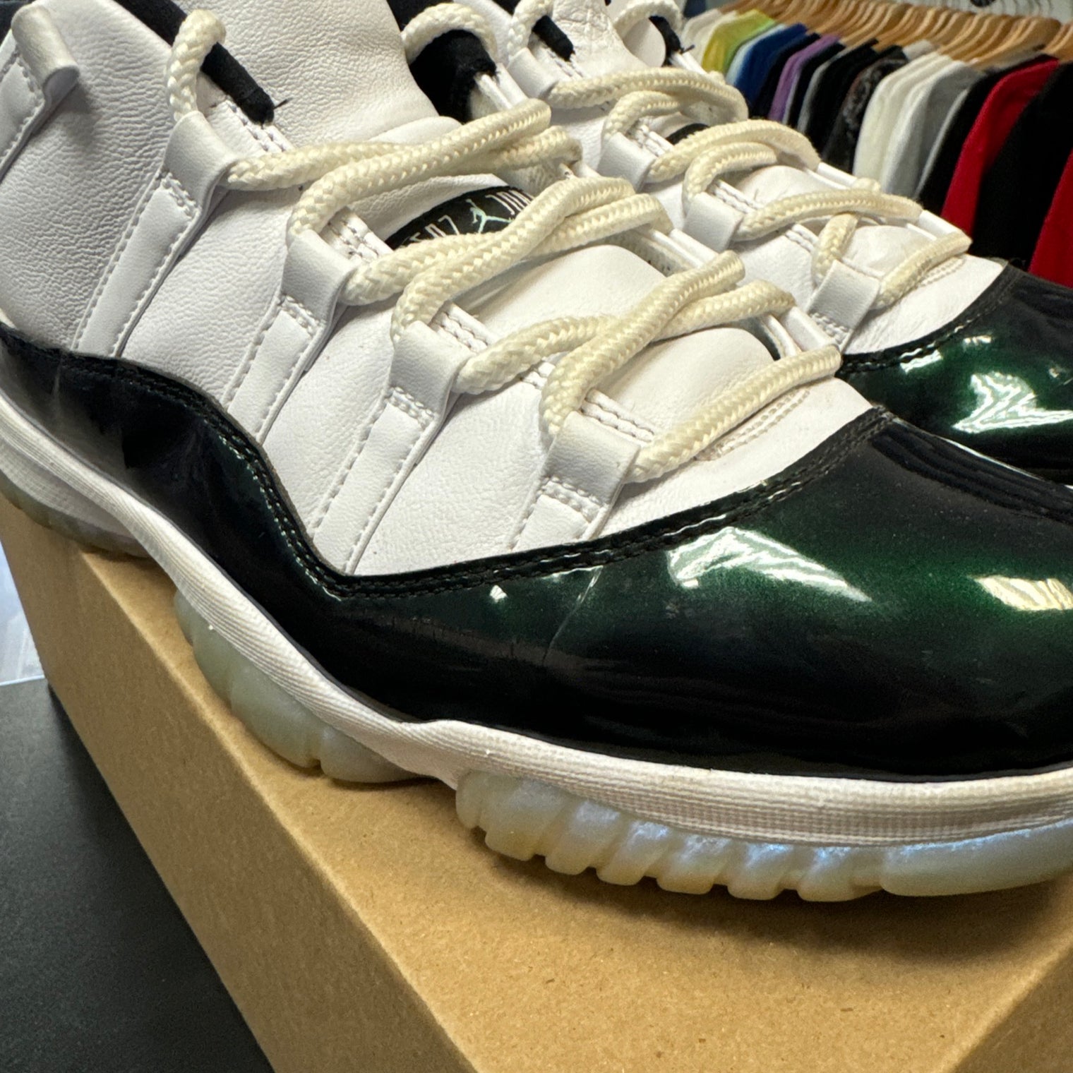 Iridescent Jordan 11 Low (USED, No Box)