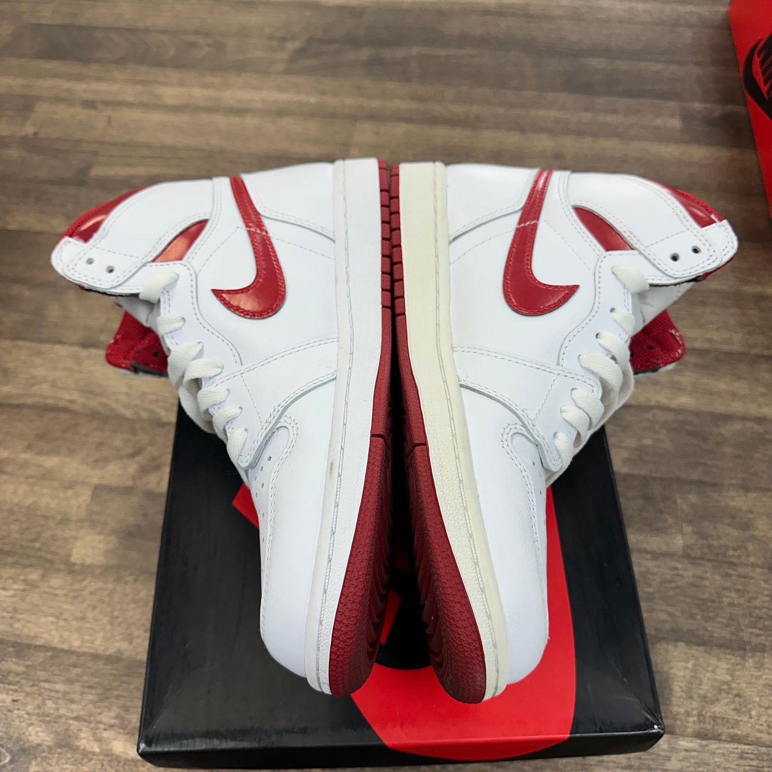 Metallic Red Jordan 1 High (USED)