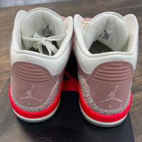 Rust Pink Jordan 3 Retro (W) (USED)