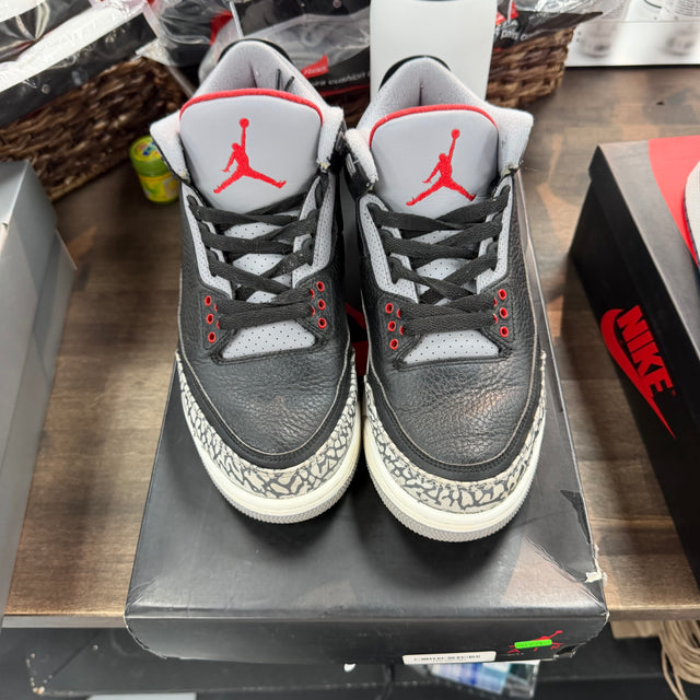 Black Cement Jordan 3 2018 (USED)