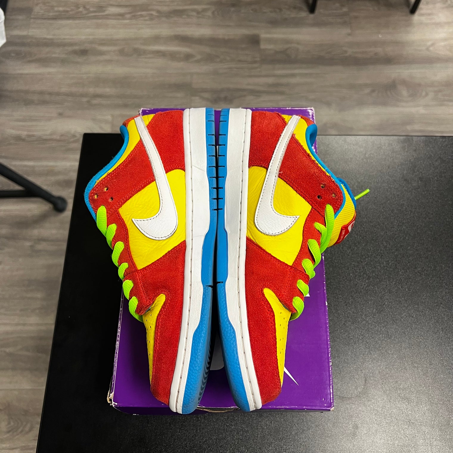 Bart Simpson SB Dunk Low (USED)