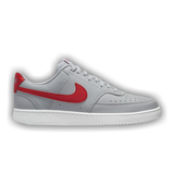 Nike Court Vision Low Next Nature 'Wolf Grey University Red'