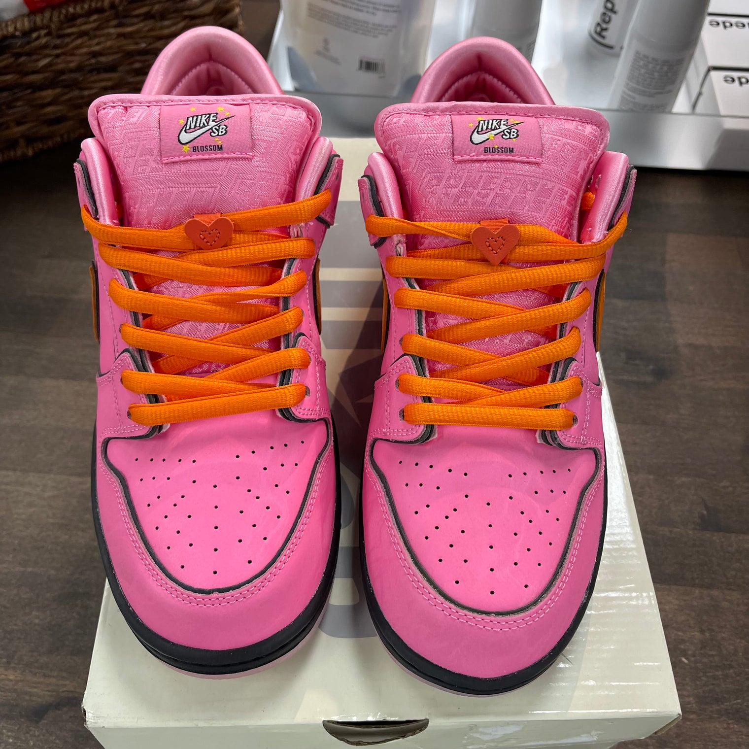 Blossom Powerpuff Girls Nike SB Dunk Low (USED)