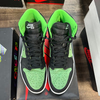 Zoom Zen Green Jordan 1 Retro High (USED)