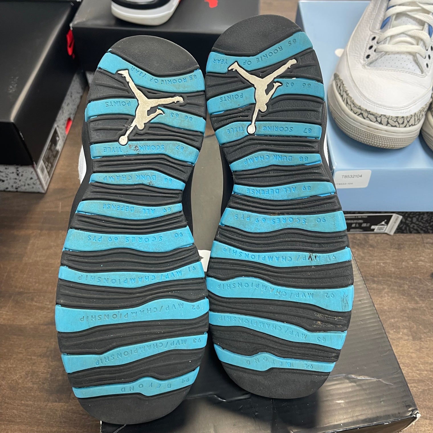 Powder Blue Jordan 10 (GS) (USED)