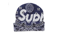 Supreme Bandana Big Logo Beanie