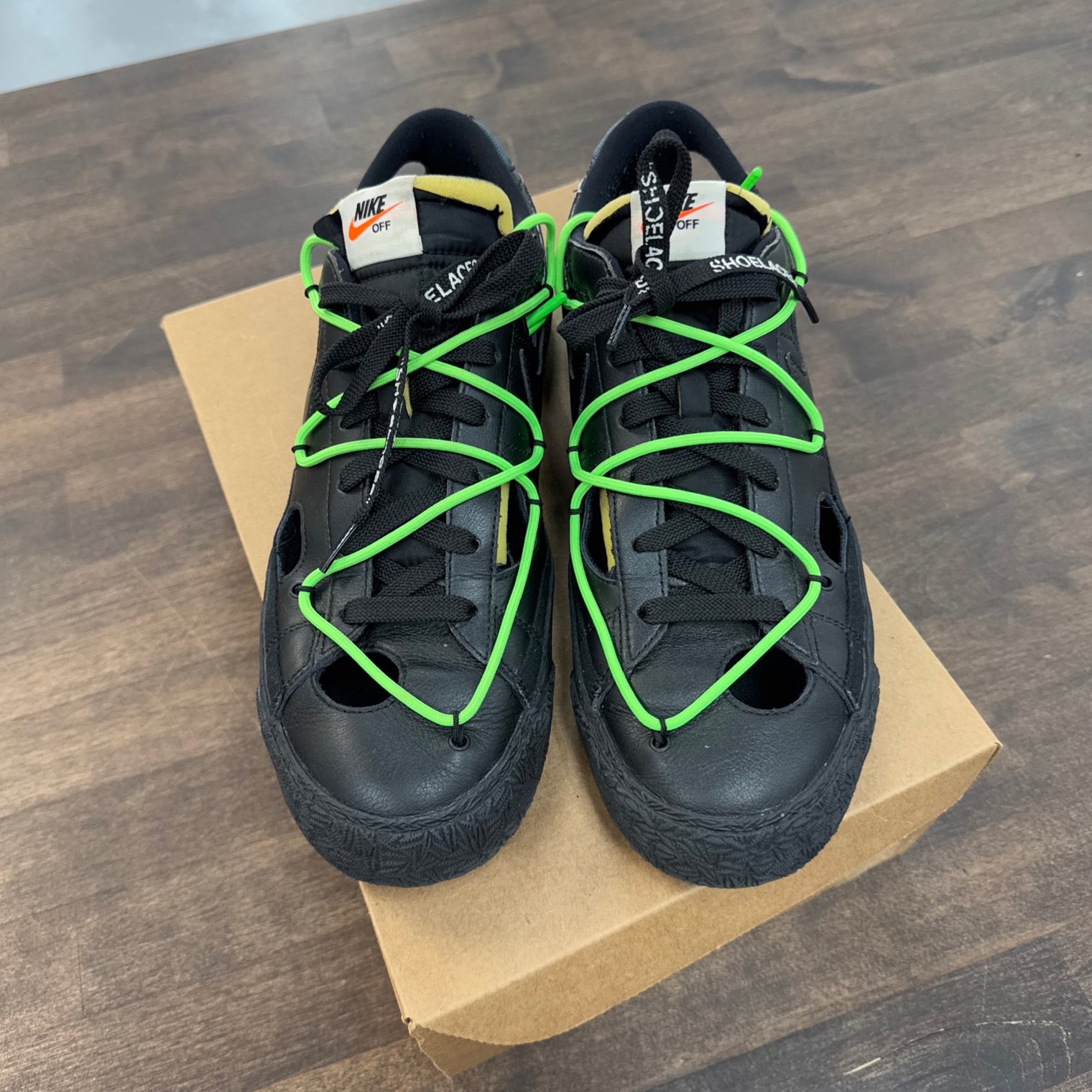 Nike Off-White x Blazer Low Black (USED, no box)
