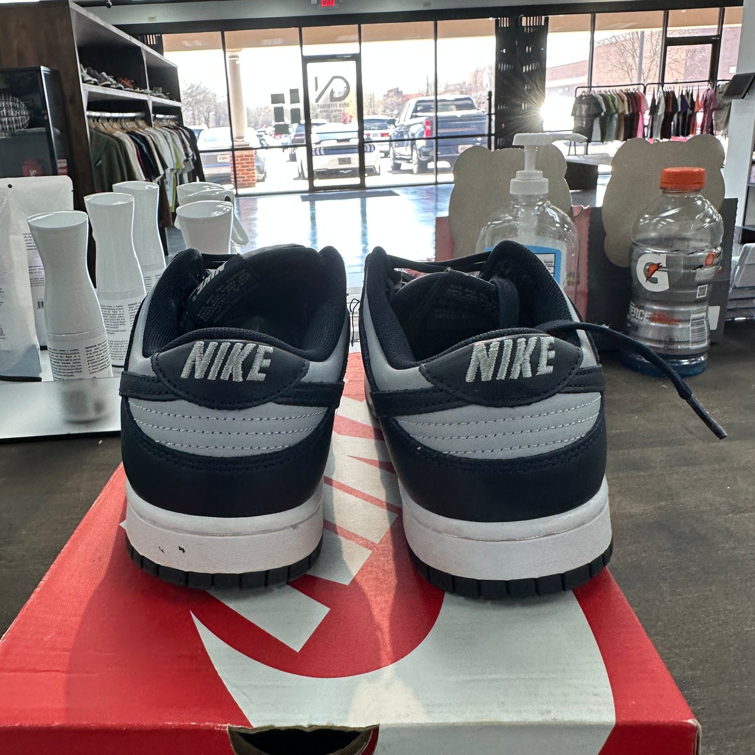 Georgetown Nike Dunk Low (USED)