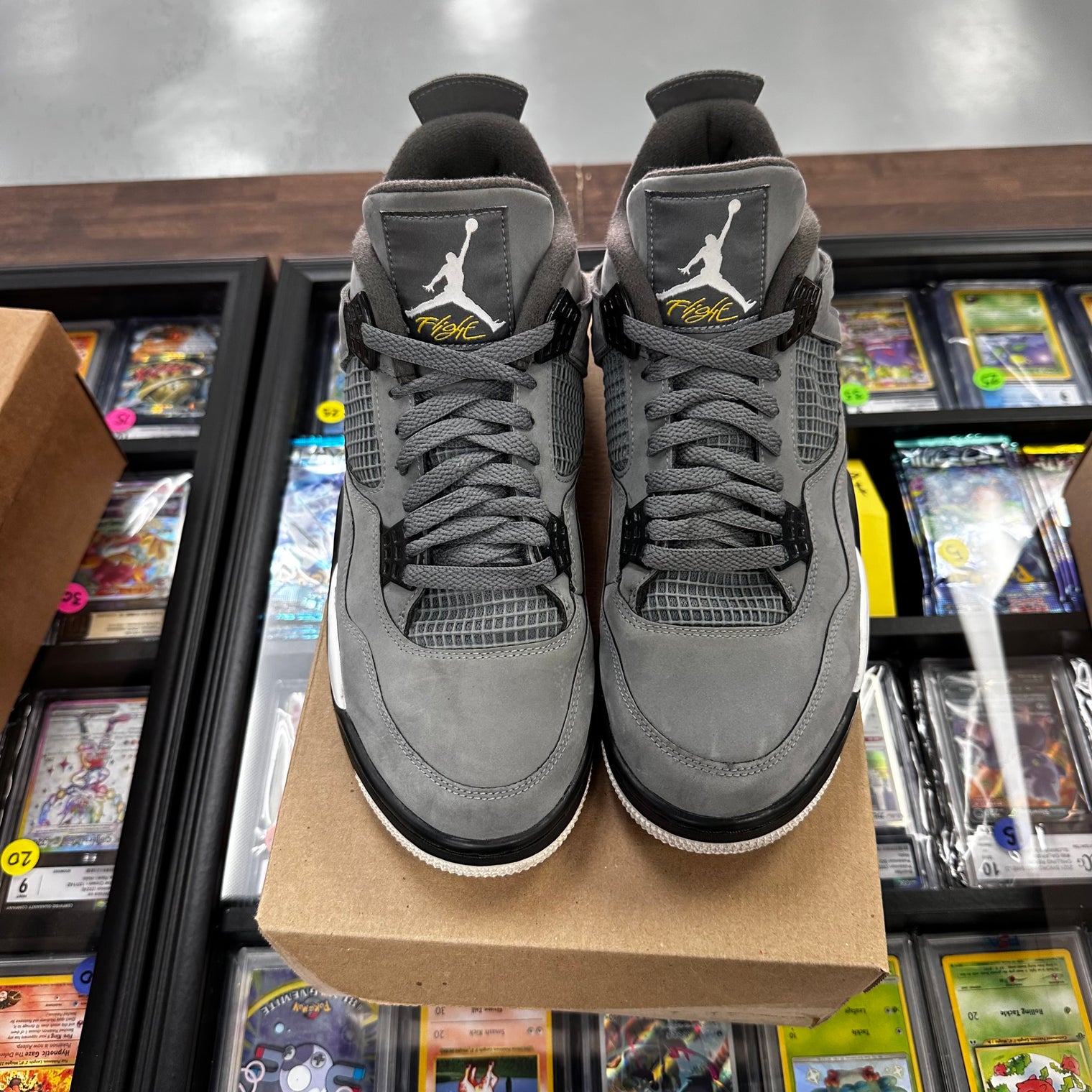 Cool Grey Jordan 4 (USED, No Box)