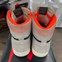Neutral Grey Hyper Crimson Jordan 1 High (USED)