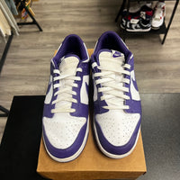Championship Court Purple Dunk Low (USED, no box)
