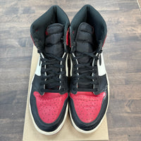 Bred Toe Jordan 1 High (USED,No Box)