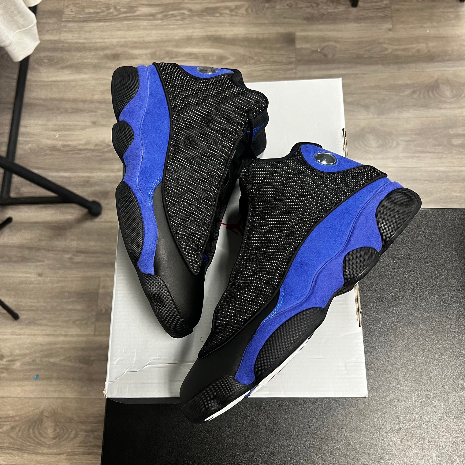 Black Hyper Royal Jordan 13 Retro (Lightly Worn)
