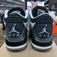 Wolf Grey Jordan 3 Retro (USED, No Box)