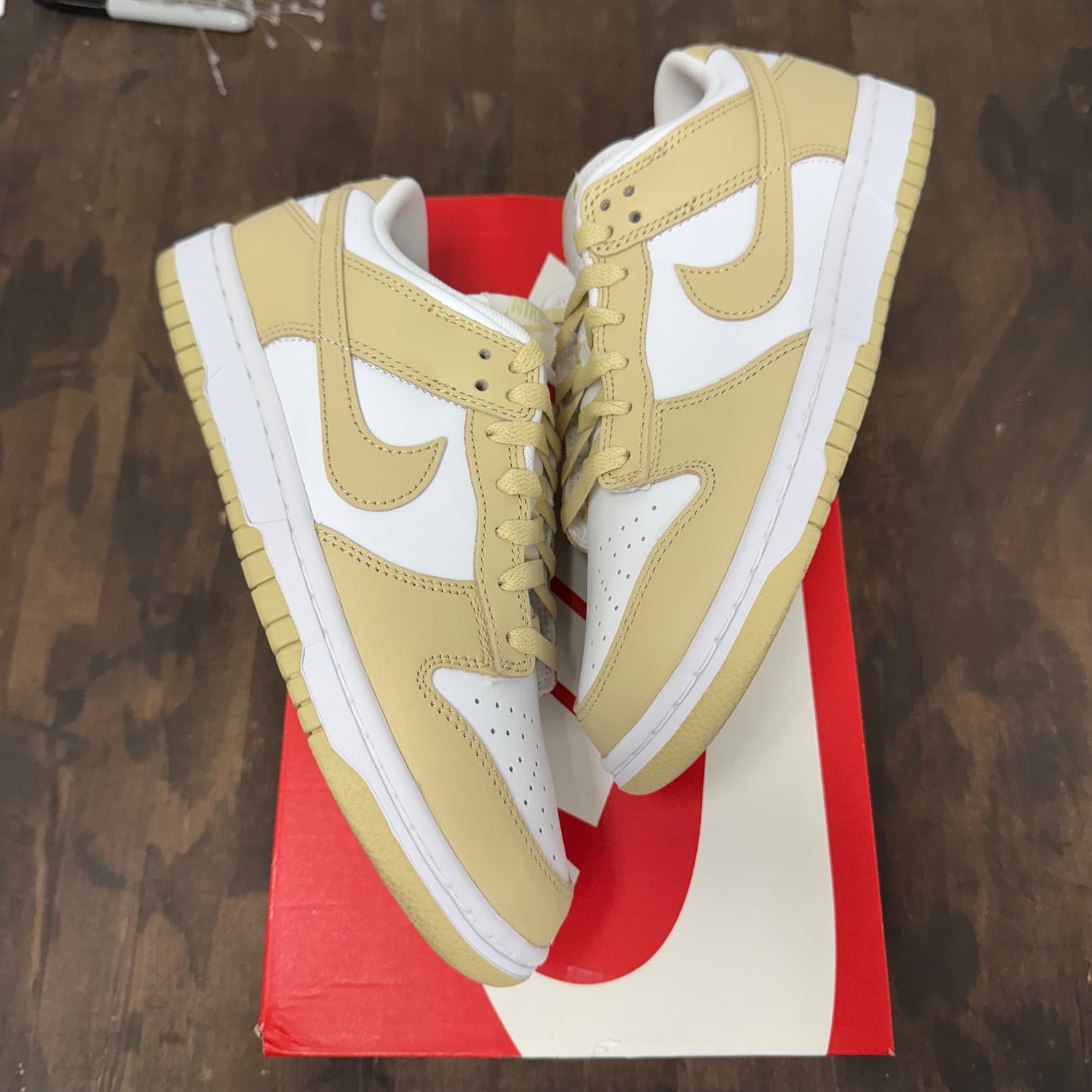 Team Gold Nike Dunk Low (USED)