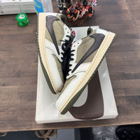 Medium Olive Travis Scott Jordan 1 Low OG SP (USED)