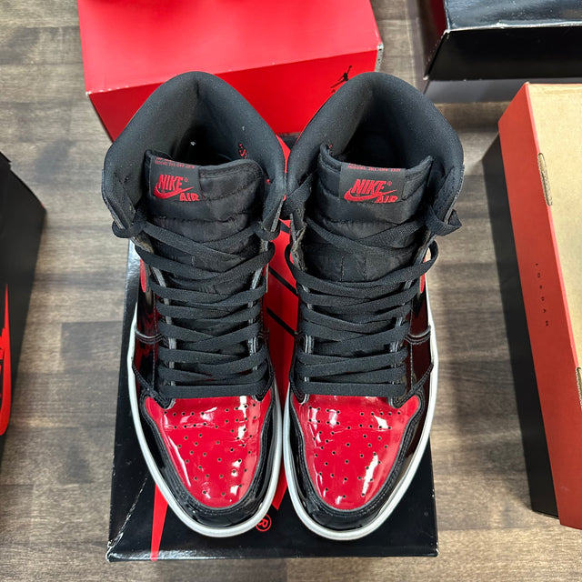 Jordan 1 Retro High OG Patent Bred (US 11.5) (USED)