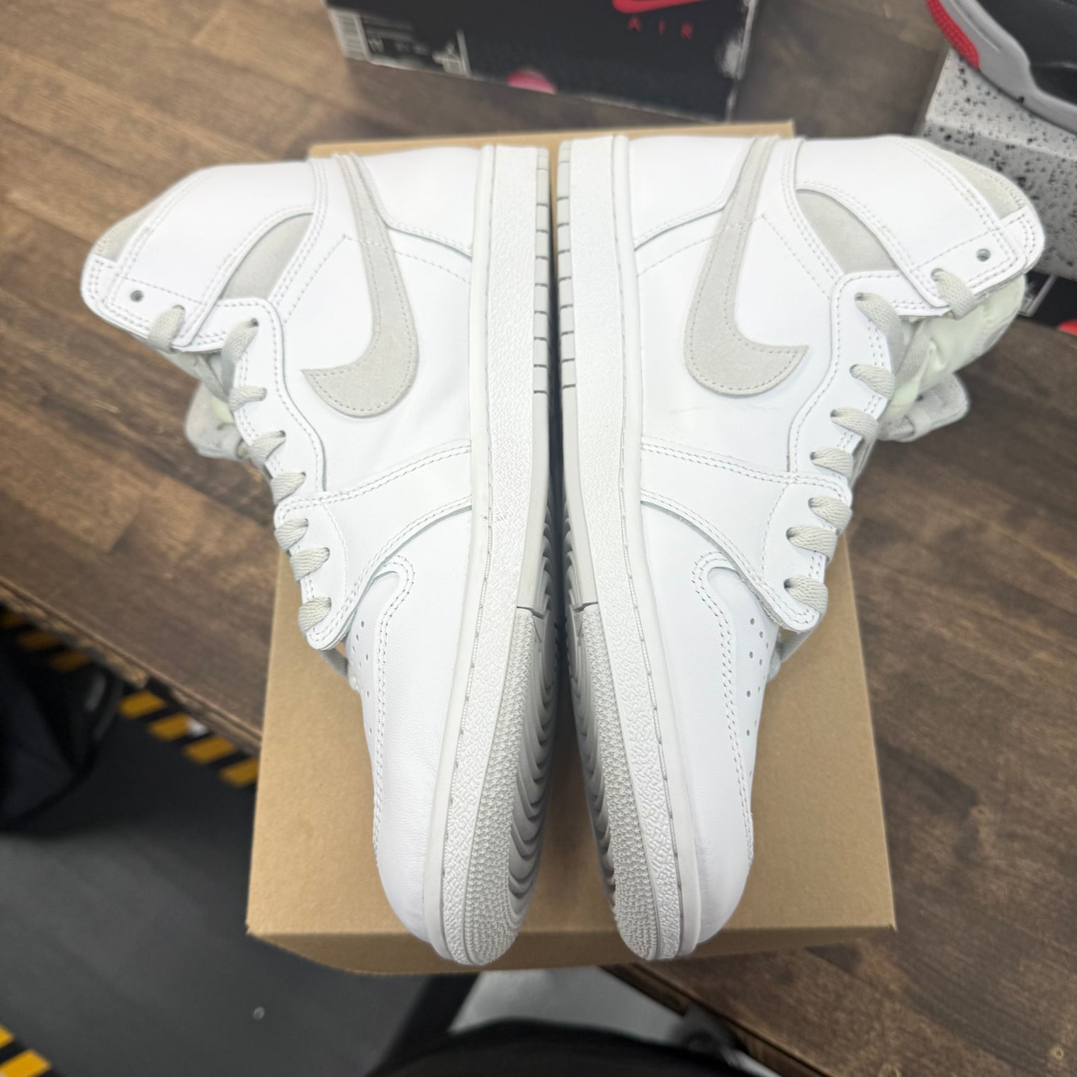 Neutral Grey Jordan 1 High 85 (USED, No Box)