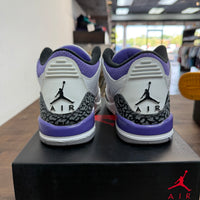 (GS) Dark Iris Jordan 3 (USED)